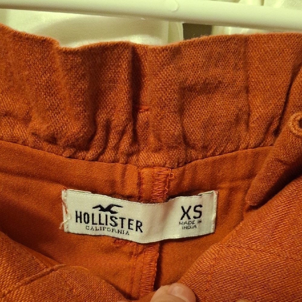Hollister Rust Button-Front Skirt XS - Picture 2 of 8